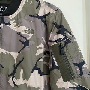 North Face Puffer Camo